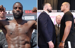 Lawrence Okolie has backed Joseph Parker to beat Fabio Wardley Photo Credit: Lawrence Lustig/BOXXER/Leigh Dawney/Queensberry