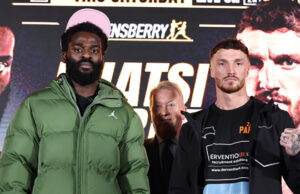Joshua Buatsi faces Zach Parker in Manchester on Saturday, live on DAZN Photo Credit: Queensberry/Leigh Dawney