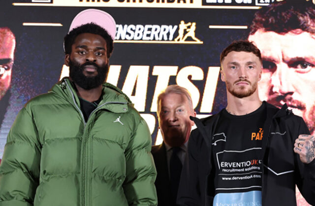 Joshua Buatsi faces Zach Parker in Manchester on Saturday, live on DAZN Photo Credit: Queensberry/Leigh Dawney