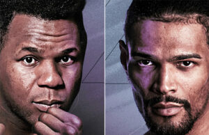 Lenier Pero and Jordan Thompson face off this weekend credit: Matchroom Boxing