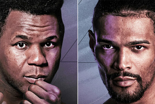 Lenier Pero and Jordan Thompson face off this weekend credit: Matchroom Boxing