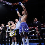 Fabio Wardley got the upset win over Joseph Parker Credit: Leigh Dawney/ Queensberry