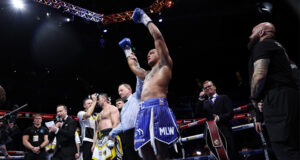 Fabio Wardley got the upset win over Joseph Parker Credit: Leigh Dawney/ Queensberry