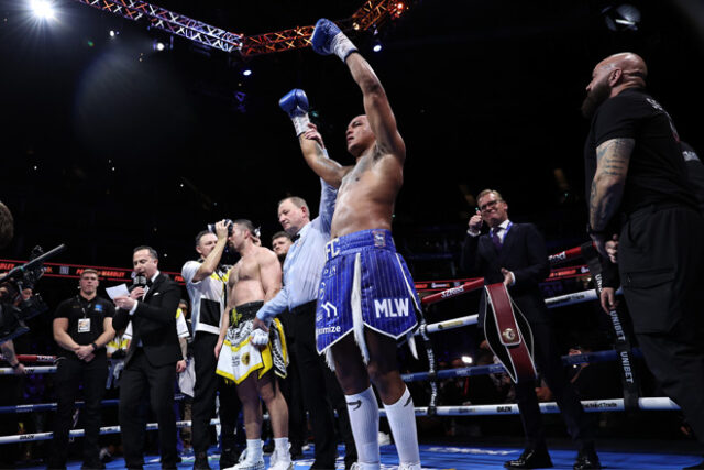 Fabio Wardley got the upset win over Joseph Parker Credit: Leigh Dawney/ Queensberry Fabio Wardley got the upset win over Joseph Parker Credit: Leigh Dawney/ Queensberry