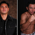 Ryan Garcia says he would not put Gennady Golovkin in the Hall of Fame Photo Credit: Golden Boy/ Cris Esqueda/ Melina Pizano/Matchroom