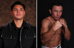 Ryan Garcia says he would not put Gennady Golovkin in the Hall of Fame Photo Credit: Golden Boy/ Cris Esqueda/ Melina Pizano/Matchroom