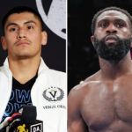 Vergil Ortiz Jr was called out by Jaron Ennis after his victory over Uisma Lima Photo Credit: Cris Esqueda/Golden Boy/Emma Brawley/Matchroom Boxing