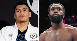 Vergil Ortiz Jr was called out by Jaron Ennis after his victory over Uisma Lima Photo Credit: Cris Esqueda/Golden Boy/Emma Brawley/Matchroom Boxing