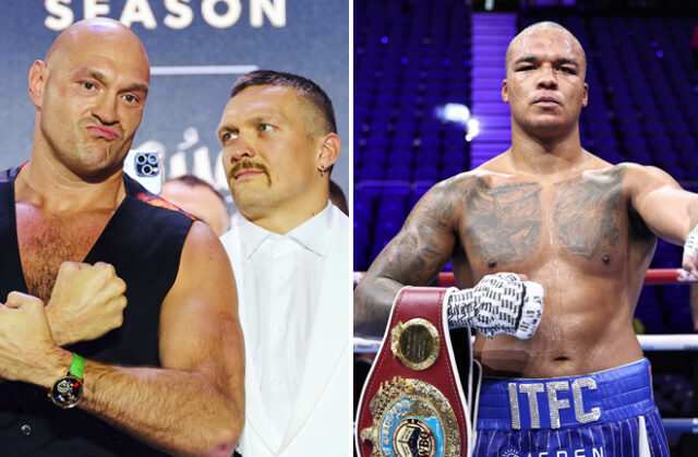 Tyson Fury is not ruling out Fabio Wardley's chances of dethroning Oleksandr Usyk after his win over Joseph Parker Photo Credit: Mikey Williams/Top Rank/Queensberry/Leigh Dawney Tyson Fury is not ruling out Fabio Wardley's chances of dethroning Oleksandr Usyk after his win over Joseph Parker Photo Credit: Mikey Williams/Top Rank/Queensberry/Leigh Dawney