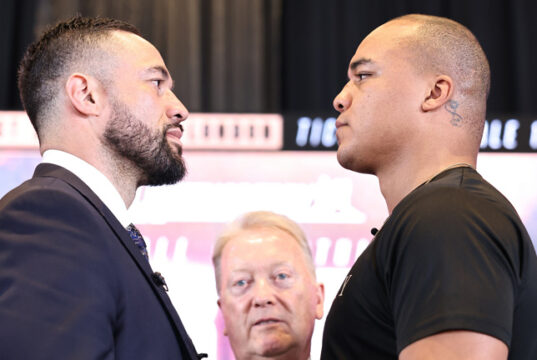 Parker faces Wardley on Saturday at the O2 Arena Photo Credit: Leigh Dawney/Queensberry