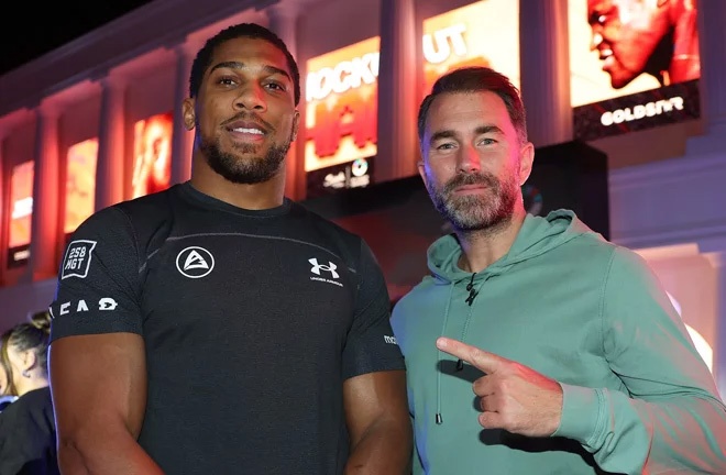 Joshua will fight before the end of the year, according to Hearn Photo Credit: Mark Robinson/Matchroom Boxing