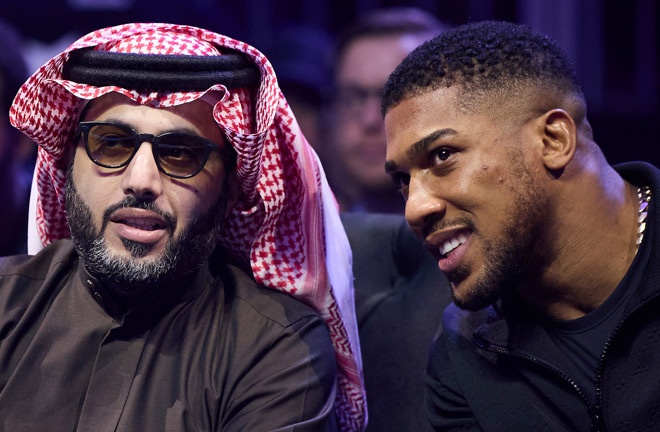 Alalshikh has big plans for Joshua Photo Credit: Mark Robinson Matchroom Boxing