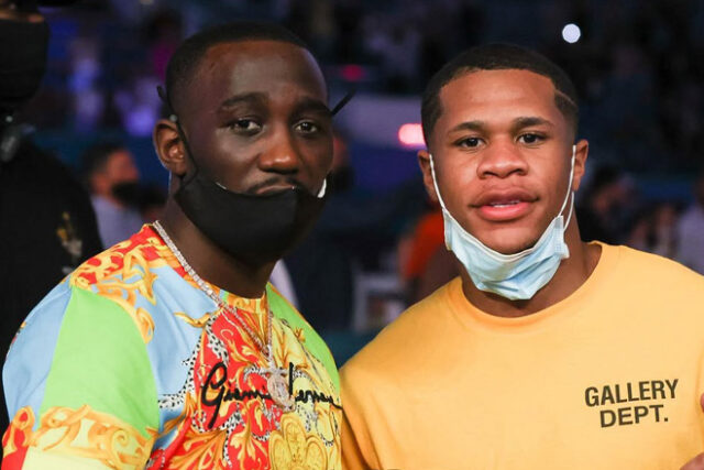 Terence Crawford spoke highly of Devin Haney Credit: Boxing Insider Terence Crawford spoke highly of Devin Haney Credit: Boxing Insider