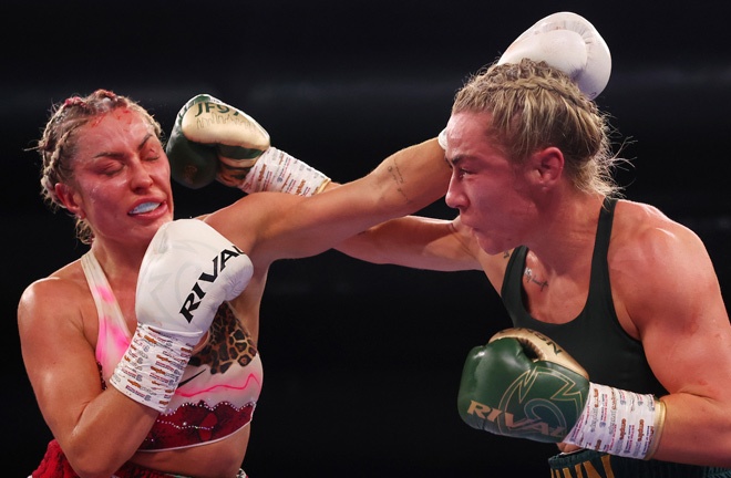 McCann overcame Cotton Photo Credit: Mark Robinson Matchroom Boxing