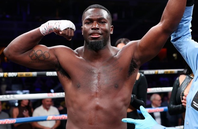 Heavyweight prospect, Joshua Edwards returns Photo Credit: Golden Boy / Cris Esqueda