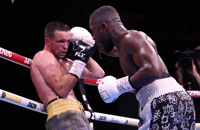 Essuman beat Taylor in May Photo Credit: Leigh Dawney/Queensberry