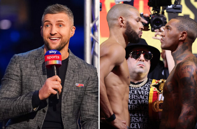 Carl Froch has made his Chris Eubank Jr vs Conor Benn rematch prediction Photo Credit: Dave Thompson/Mark Robinson/Matchroom Boxing Carl Froch has made his Chris Eubank Jr vs Conor Benn rematch prediction Photo Credit: Dave Thompson/Mark Robinson/Matchroom Boxing
