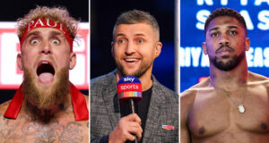 Carl Froch has backed Anthony Joshua to knock out Jake Paul in one round Photo Credit: Cris Esqueda / Golden Boy Promotions/Dave Thompson/Mark Robinson/Matchroom Boxing