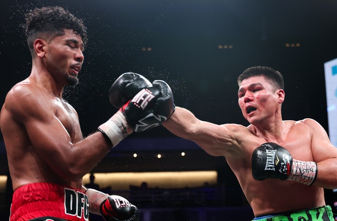 Fulghum looks to bounce back from defeat to Melikuziev Photo Credit: Golden Boy / Cris Esqueda