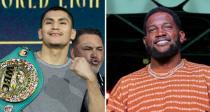 Vergil Ortiz Jr defends his WBC Interim super welterweight title against Erickson Lubin on Saturday in Texas Photo Credit: Mark Robinson/Matchroom Boxing/Esther Lin/SHOWTIME