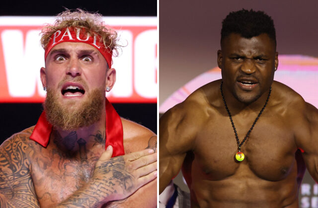 Jake Paul has blasted Francis Ngannou for turning down a fight with him Photo Credit: Cris Esqueda / Golden Boy Promotions/Mark Robinson/Matchroom Boxing Jake Paul has blasted Francis Ngannou for turning down a fight with him Photo Credit: Cris Esqueda / Golden Boy Promotions/Mark Robinson/Matchroom Boxing
