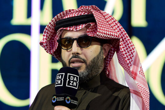 Turki Alalshikh has denied a cut in spending from the Public Investment Fund of Saudi Arabia Photo Credit: Mark Robinson Matchroom Boxing