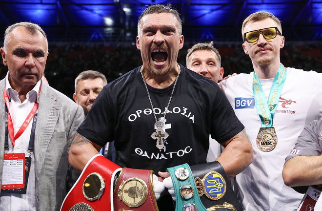 Fabio Wardley questions Oleksandr Usyk decision to vacate WBO title