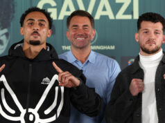 Ben Whittaker challenges Benjamin Gavazi for the vacant WBC Silver light heavyweight title in Birmingham on Saturday Photo Credit: Mark Robinson Matchroom Boxing