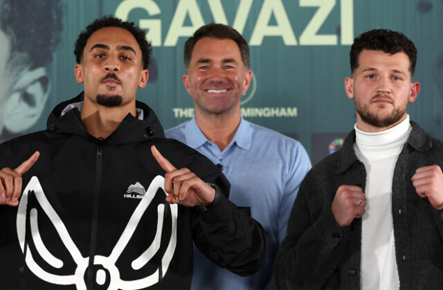 Ben Whittaker challenges Benjamin Gavazi for the vacant WBC Silver light heavyweight title in Birmingham on Saturday Photo Credit: Mark Robinson Matchroom Boxing Ben Whittaker challenges Benjamin Gavazi for the vacant WBC Silver light heavyweight title in Birmingham on Saturday Photo Credit: Mark Robinson Matchroom Boxing