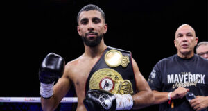 Shabaz Masoud defeats Peter McGrail in Monaco by unanimous decision in Monaco to claim the European super bantamweight title after a brilliant fight.