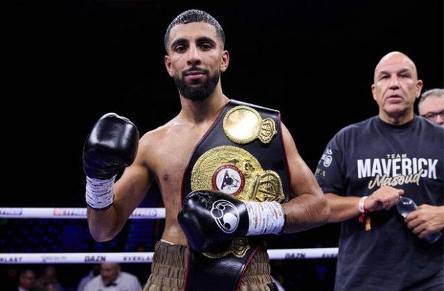 Shabaz Masoud defeats Peter McGrail in Monaco by unanimous decision in Monaco to claim the European super bantamweight title after a brilliant fight.