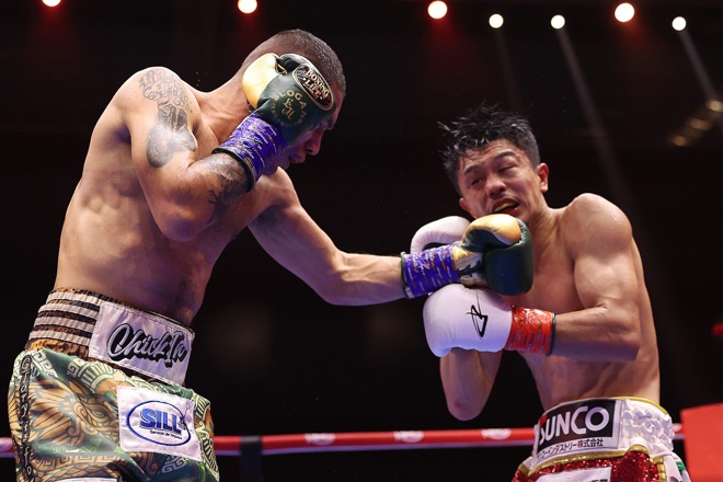 Hernandez gave Nakatani a career toughest test in Riyadh Credit: Matchroom