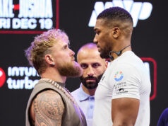 Jake Paul has signed Caroline Dubois and added her to the undercard of his fight with Anthony Joshua later this month Photo Credit: Esther Lin/MVP