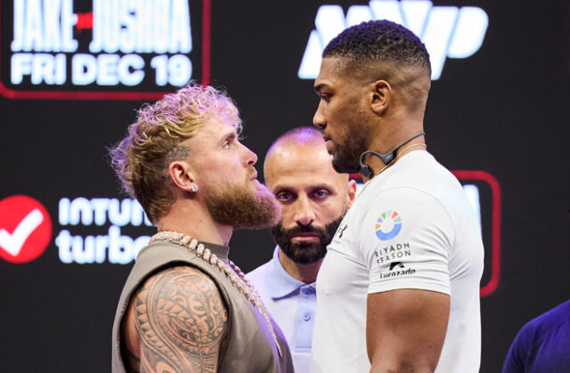 Jake Paul has signed Caroline Dubois and added her to the undercard of his fight with Anthony Joshua later this month Photo Credit: Esther Lin/MVP Jake Paul has signed Caroline Dubois and added her to the undercard of his fight with Anthony Joshua later this month Photo Credit: Esther Lin/MVP