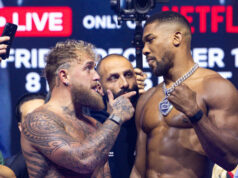 Jake Paul and Anthony Joshua fight tonight in Miami Photo Credit: Esther Lin/Most Valuable Promotions