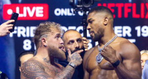 Jake Paul and Anthony Joshua fight tonight in Miami Photo Credit: Esther Lin/Most Valuable Promotions