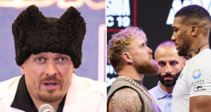Oleksandr Usyk is concerned for Jake Paul ahead of his bout with Anthony Joshua Photo Credit: Leigh Dawney/Queensberry/Esther Lin/MVP
