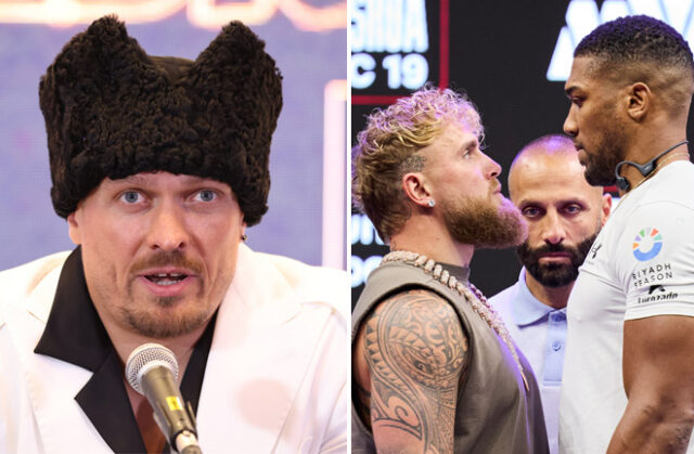 Oleksandr Usyk is concerned for Jake Paul ahead of his bout with Anthony Joshua Photo Credit: Leigh Dawney/Queensberry/Esther Lin/MVP Oleksandr Usyk is concerned for Jake Paul ahead of his bout with Anthony Joshua Photo Credit: Leigh Dawney/Queensberry/Esther Lin/MVP