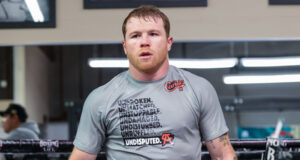 Canelo Alvarez has been ordered to face Osleys Iglesias for the vacant IBF super middleweight world title Photo Credit: Melina Pizano/Matchroom