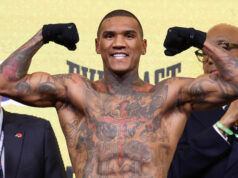 Conor Benn says he will 'staple; Devin Haney 'To the floor' Photo Credit: Mark Robinson/Matchroom