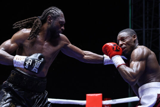 Craig Richards knocked out Dan Azeez in the 12th round in Ghana on Saturday Photo Credit: Mark Robinson/Matchroom Boxing