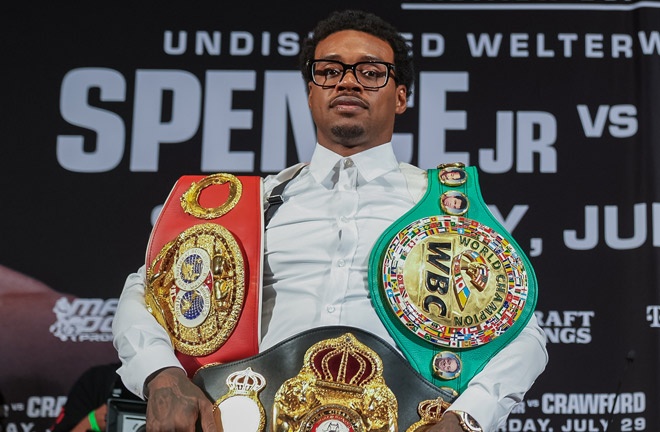 Spence has previously questioned sanctioning fees Photo Credit: Ryan Hafey/Premier Boxing Champions