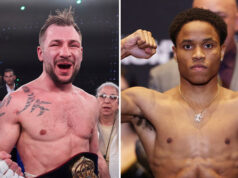 Maxi Hughes is eyeing a clash with Floyd Schofield Photo Credit: Mark Robinson Matchroom Boxing/Golden Boy / Cris Esqueda