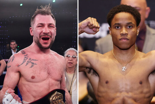 Maxi Hughes is eyeing a clash with Floyd Schofield Photo Credit: Mark Robinson Matchroom Boxing/Golden Boy / Cris Esqueda