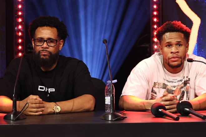 Robert Garcia believes Devin Haney will be too much for Conor Benn if they fought Credit: Queensberry