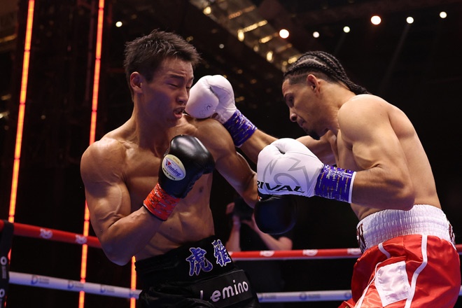 Imanaga was dealt a career first defeat in Riyadh Credit: Matchroom