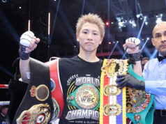 Naoya Inoue retained his belts in Riyadh Credit: Matchroom