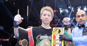 Naoya Inoue retained his belts in Riyadh Credit: Matchroom