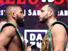 Badou Jack beat Noel Mikaelian in their first fight in Riyadh Photo Credit: Leigh Dawney/Queensberry