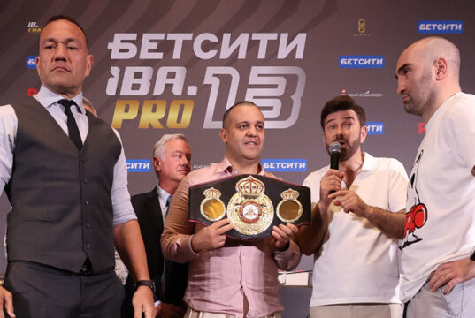 Kubrat Pulev defends his WBA 'regular' heavyweight title against Murat Gassiev on Friday in Dubai, live on DAZN Photo Credit: IBA Pro